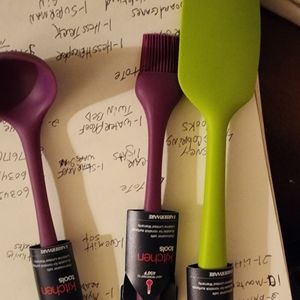 3 piece Chef Craft silicone kitchen set